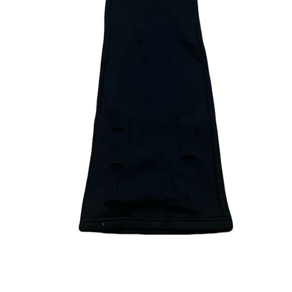 Si Tu Veux Black Superstack Men’s Sweatpants Size Medium - Picture 2 of 5